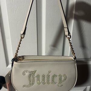 Juicy Couture Cream Shoulder Bag
